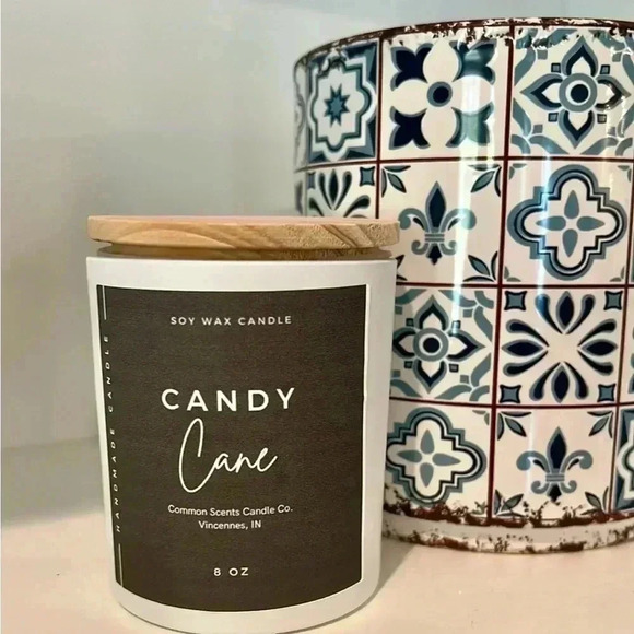 🕯️🕯️Hand Made 7 oz hand poured candle with 100% soy wax & wooden wick - Picture 5 of 13